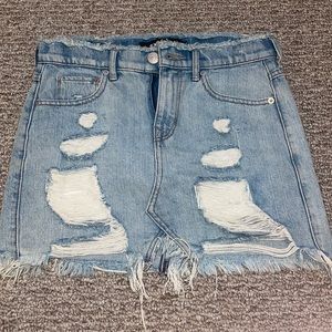 Denim skirt